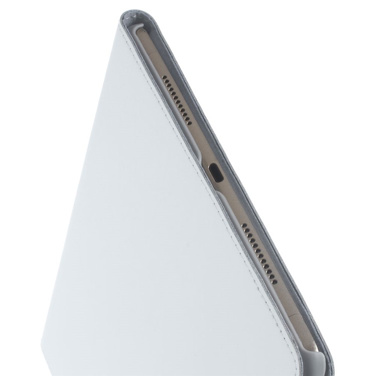DOORMOON Flip Stand Genuine Leather Smart Cover for iPad Pro 9.7 inch - White-7