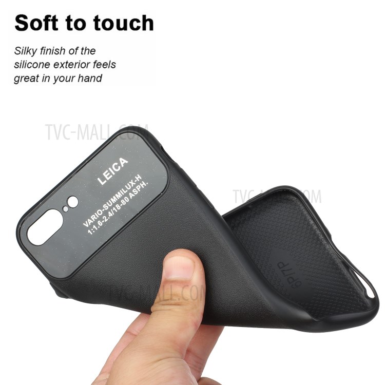 Caja Del Teléfono Suave Para El Iphone De La Manzana 7 Más / 8 Más 5,5 Pulgadas - Negro-2