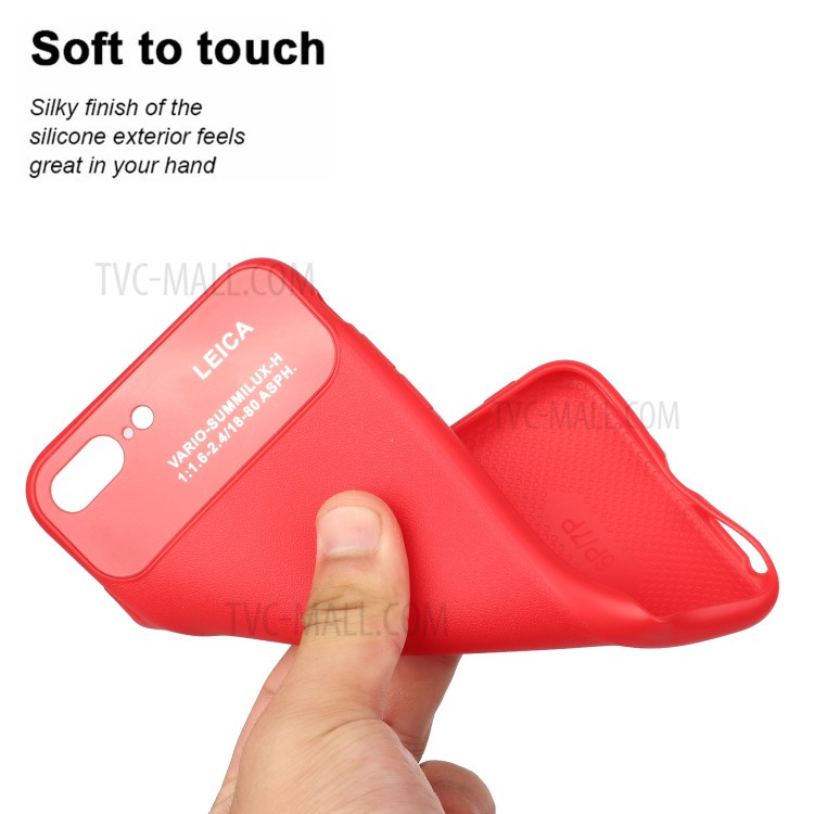 Soft Phone Case for Apple iPhone 7 Plus/8 Plus 5.5 inch - Red-2