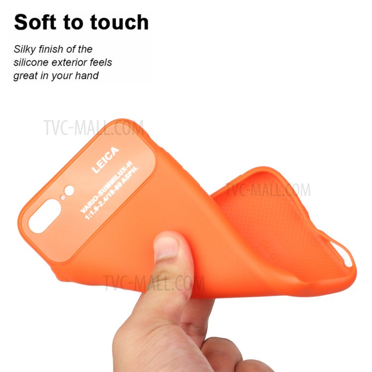 Soft Phone Case for Apple iPhone 7 Plus/8 Plus 5.5 inch - Orange-2