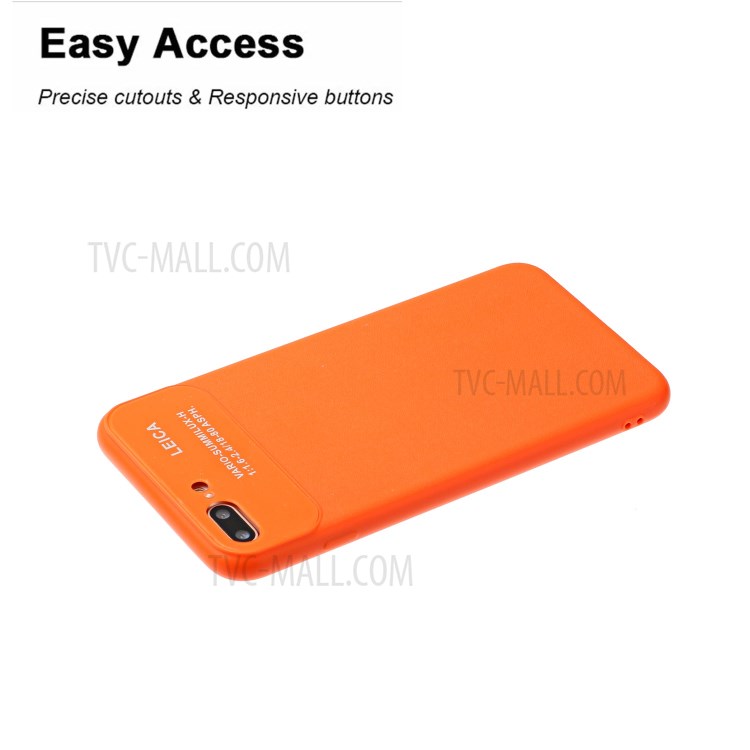 Soft Phone Case for Apple iPhone 7 Plus/8 Plus 5.5 inch - Orange-4