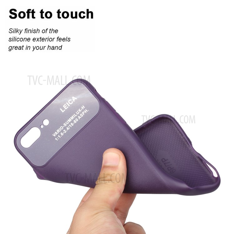 Soft Phone Case for Apple iPhone 7 Plus/8 Plus 5.5 inch - Purple-2