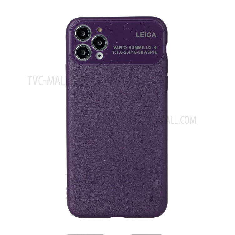 Soft TPU Phone Case with Camera Covering for Apple iPhone 11 Pro Max 6.5 inch - Purple-1