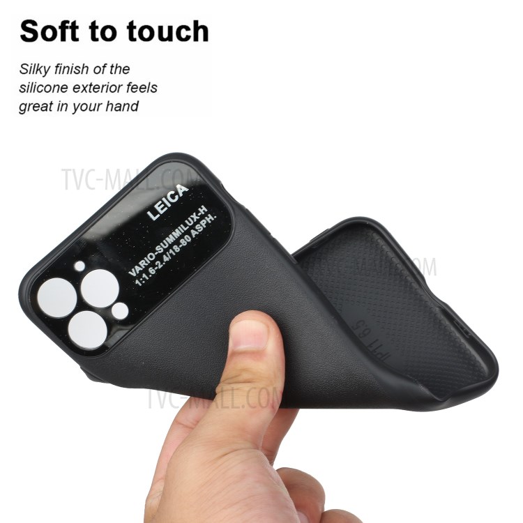 Cas De Softphone TPU Avec Appareil Photo De Couverture Pour Apple IPhone 11 Pro 5,8 Pouces - Noir-2