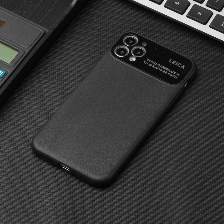 Cas De Softphone TPU Avec Appareil Photo De Couverture Pour Apple IPhone 11 Pro 5,8 Pouces - Noir-5