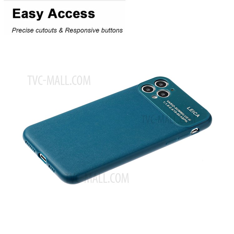 Soft TPU Phone Case with Camera Covering for Apple iPhone 11 Pro 5.8 inch - Blue-3