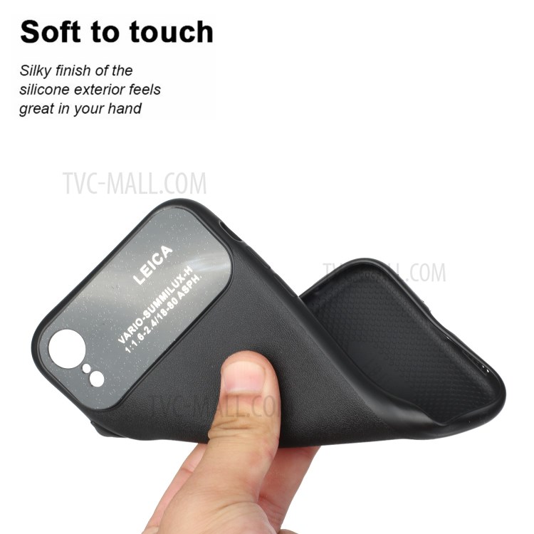 Caso De Telefone TPU Macio Para Apple IPhone XR 6.1 Polegadas - Preto-2
