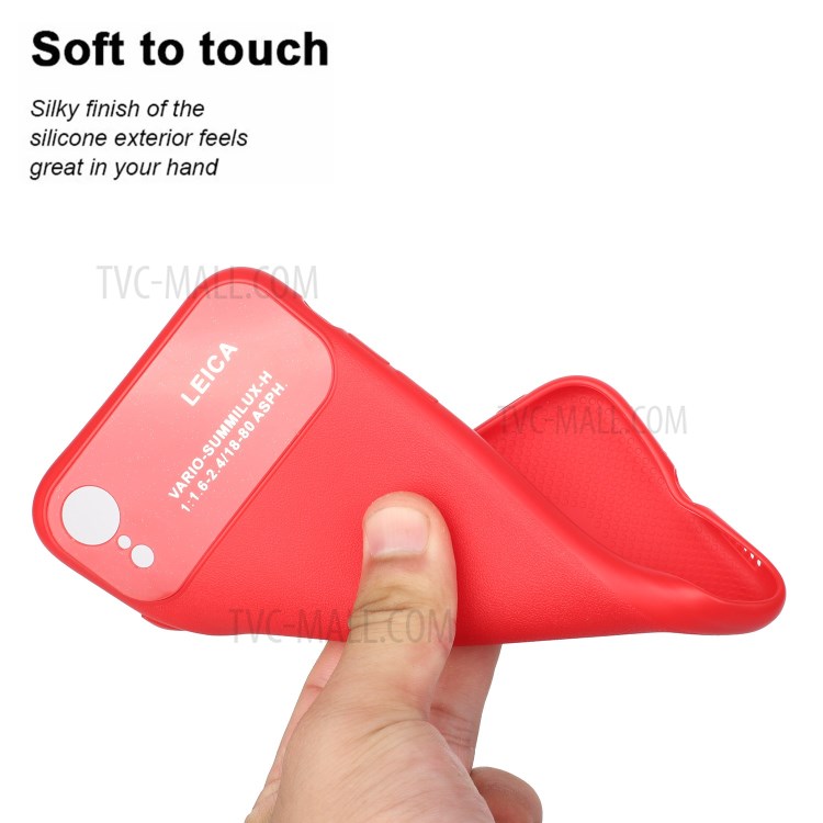 Soft TPU Phone Case for Apple iPhone XR 6.1 inch - Red-2