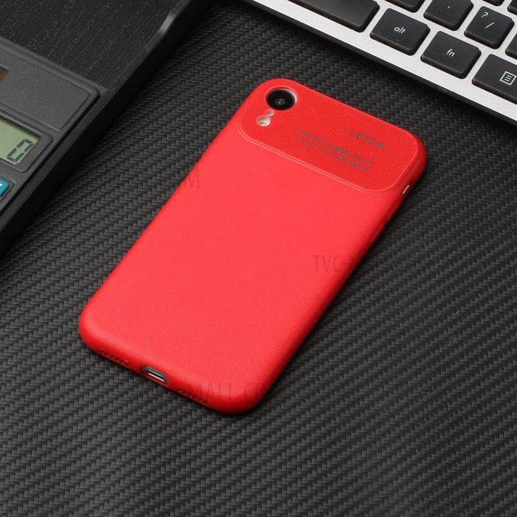 Soft TPU Phone Case for Apple iPhone XR 6.1 inch - Red-5