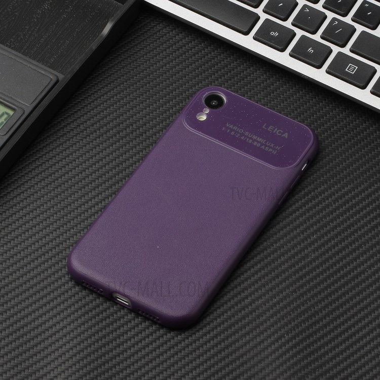 Soft TPU Phone Case for Apple iPhone XR 6.1 inch - Purple-5