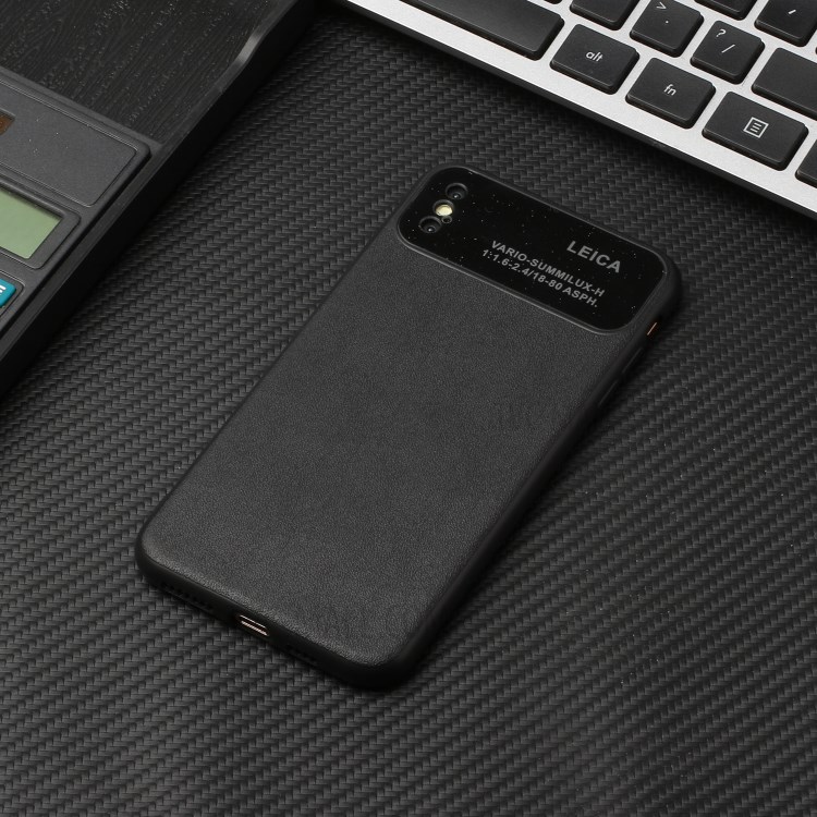 Macio TPU Caso Tampa Do Telefone Com Câmera Cobrindo Para Apple IPhone XS Máximo De 6,5 Polegadas - Preto-5