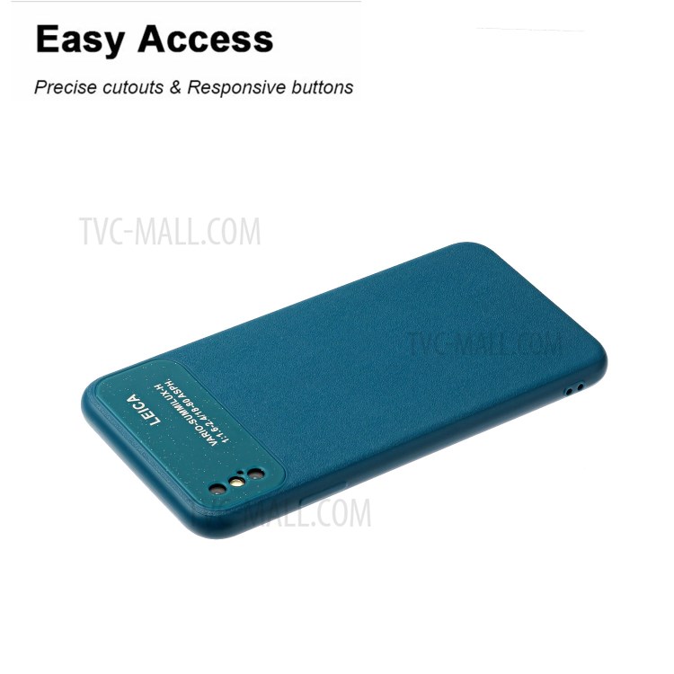 Soft TPU Phone Cover Case with Camera Covering for Apple iPhone XS Max 6.5 inch - Blue-4
