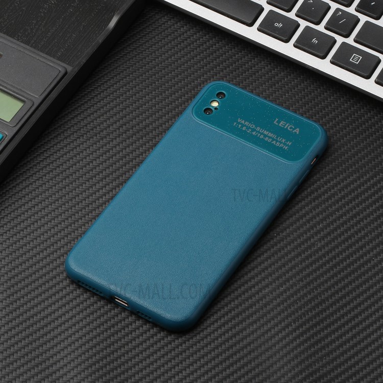 Soft TPU Phone Cover Case with Camera Covering for Apple iPhone XS Max 6.5 inch - Blue-5