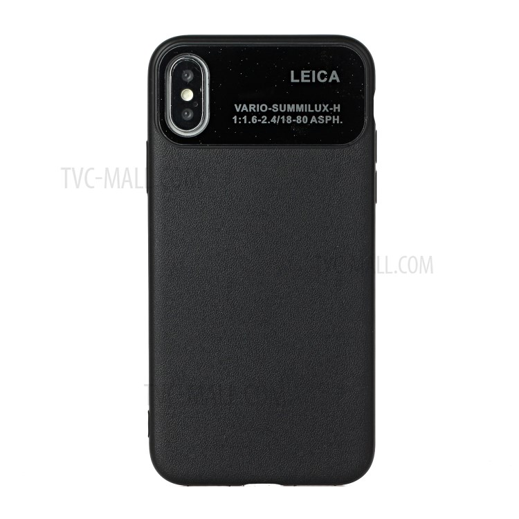 Soft TPU Phone Case for Apple iPhone X/XS 5.8 inch - Black-1