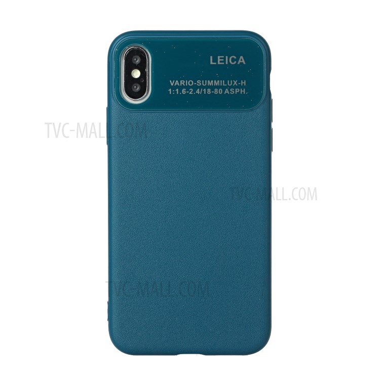 Soft TPU Phone Case for Apple iPhone X/XS 5.8 inch - Blue-1