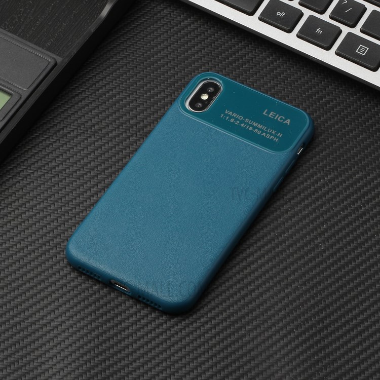 Soft TPU Phone Case for Apple iPhone X/XS 5.8 inch - Blue-5