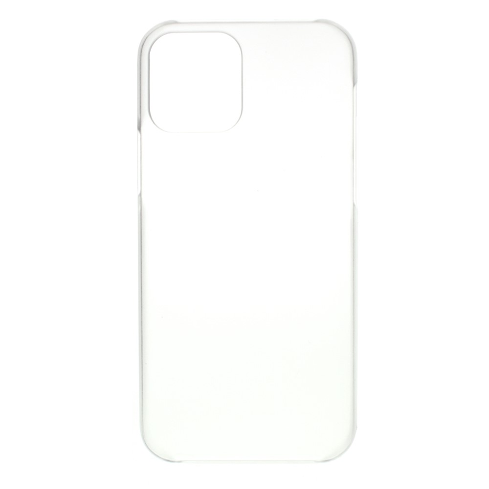 Rubberized Hard PC Phone Case for iPhone 12 Pro Max 6.7 inch - Transparent-1