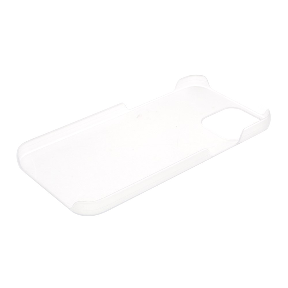 Rubberized Hard PC Phone Case for iPhone 12 Pro Max 6.7 inch - Transparent-5