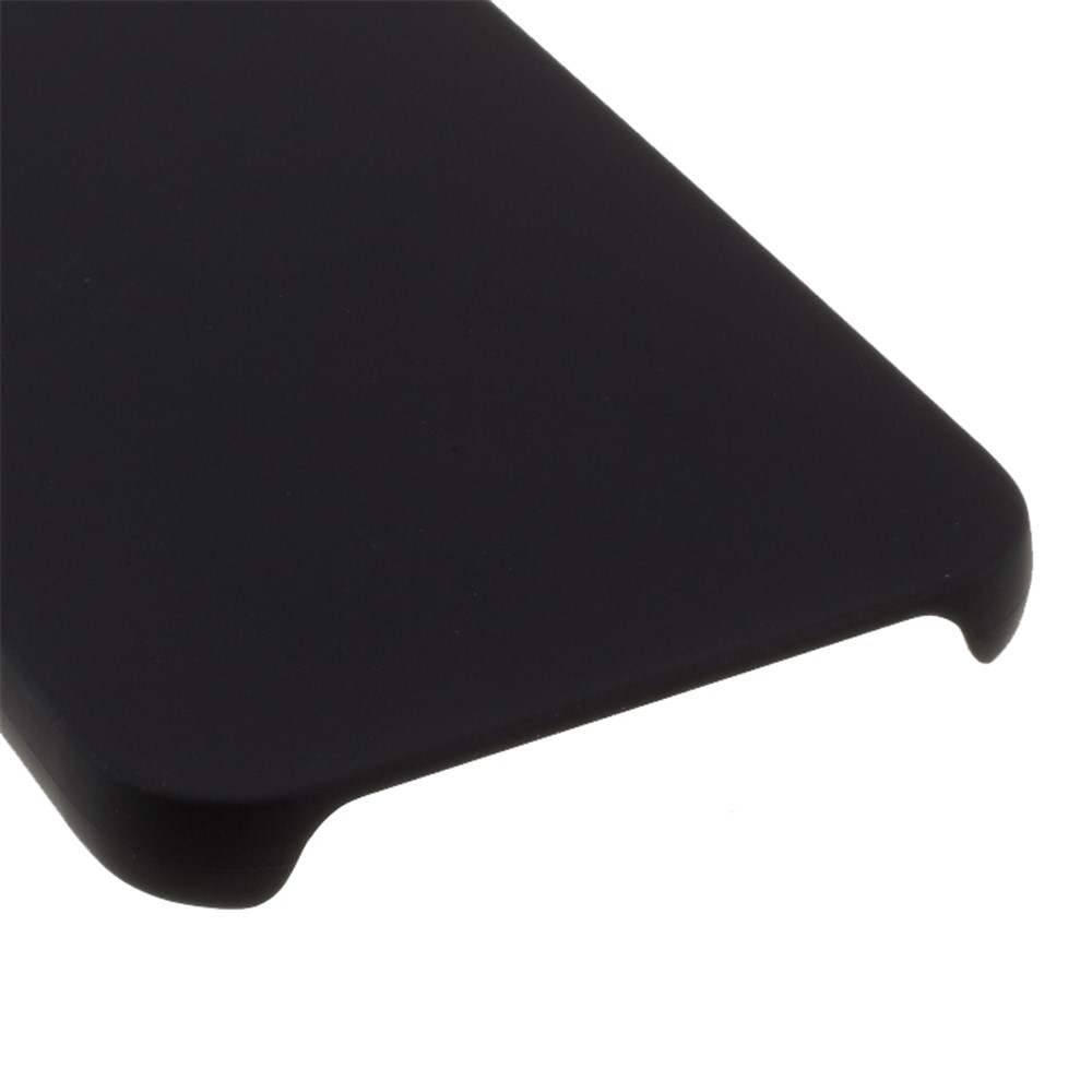 Rubberized Plastic Cell Phone Cover Case for iPhone 12 5.4-inch - Black-7