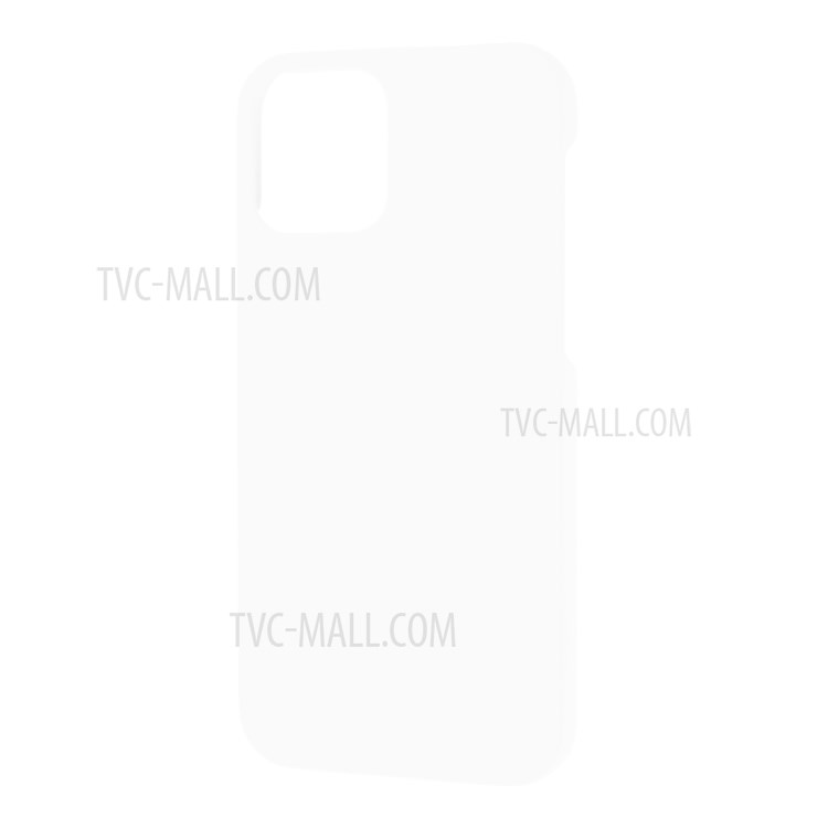 Rubberized Plastic Cell Phone Cover Case for iPhone 12 5.4-inch - White-2