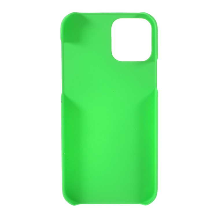 Étui de Couverture de Téléphone Portable en Plastique Caoutchouté Pour Iphone 12 Mini 5,4 Pouces - Vert