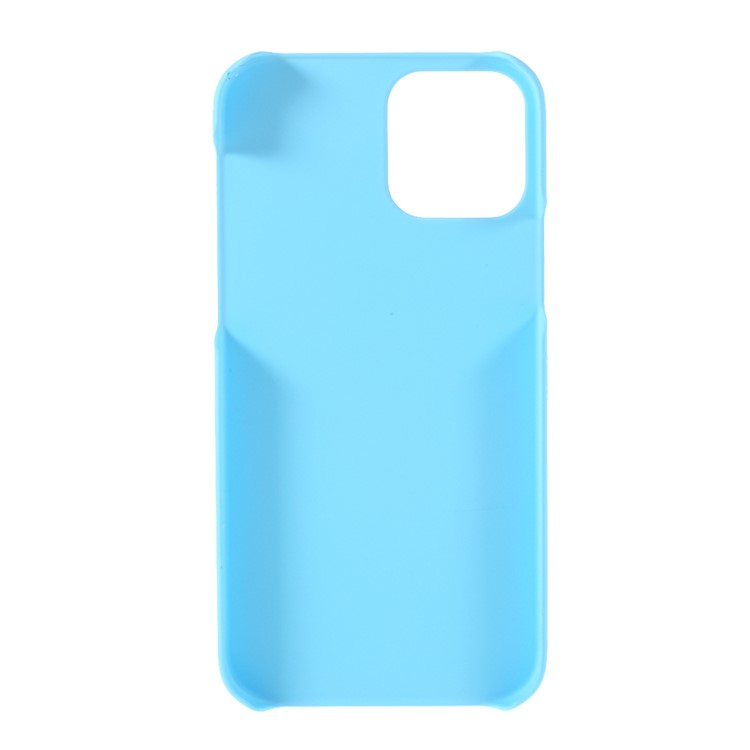Rubberized Plastic Cell Phone Cover Case for iPhone 12 5.4-inch - Baby Blue-3