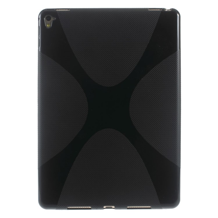 X-Shape Soft TPU Case for iPad Pro 9.7 inch - Black-1