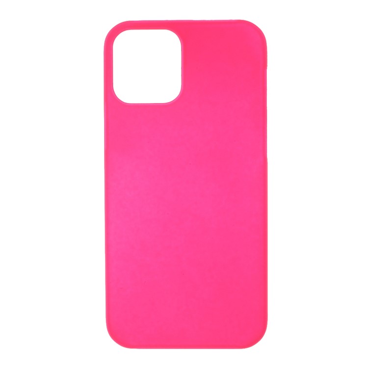 Rubberized Hard PC Case Protective Shell for iPhone 12 Max 6.1 inch - Rose-1
