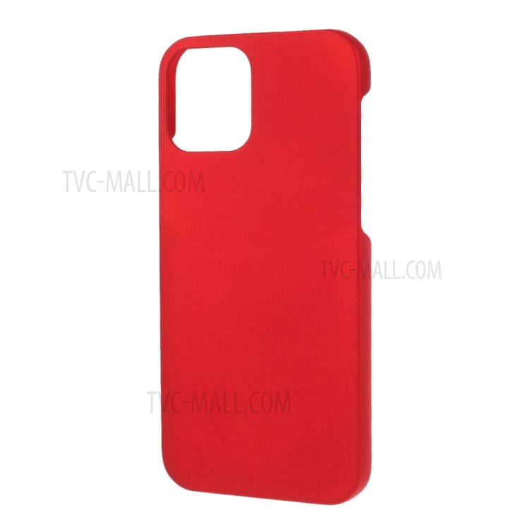 Rubberized Hard PC Case Protective Shell for iPhone 12 Max 6.1 inch - Red-2