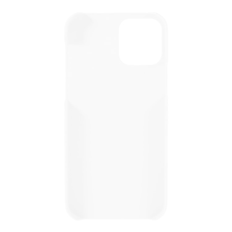Rubberized Hard PC Case Protective Shell for iPhone 12 Max 6.1 inch - White-3