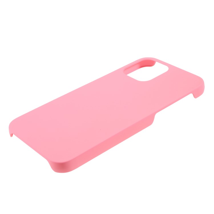 Casa de Proteção de PC Resistente Emborrachada Para Iphone 12 - Rosa-4