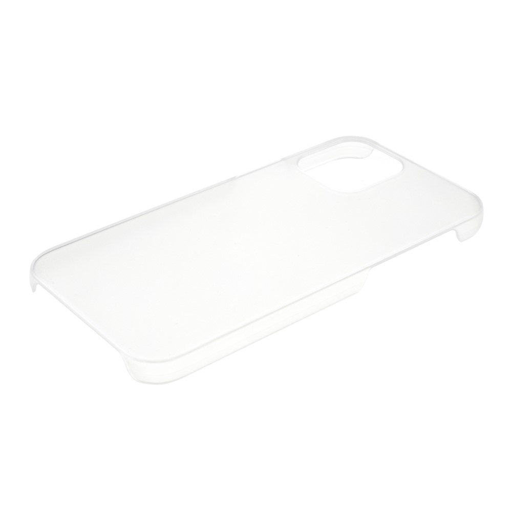 Gummierte Harte PC -hülle Schutzhülle Für Iphone 12 - Transparent-4