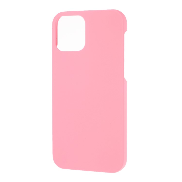 Rubberized Plastic Cell Phone Cover for iPhone 12 Pro 6.1-inch - Pink-2