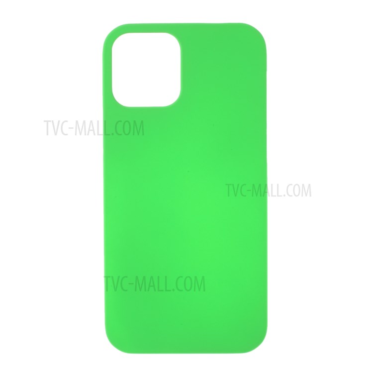 Rubberized Plastic Cell Phone Cover for iPhone 12 Pro 6.1-inch - Green-1