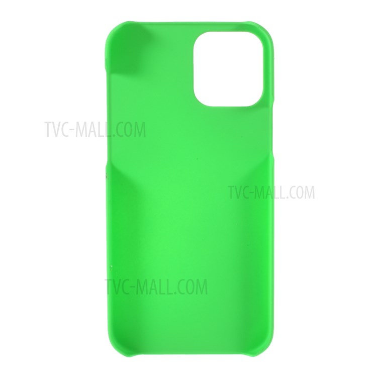 Rubberized Plastic Cell Phone Cover for iPhone 12 Pro 6.1-inch - Green-3