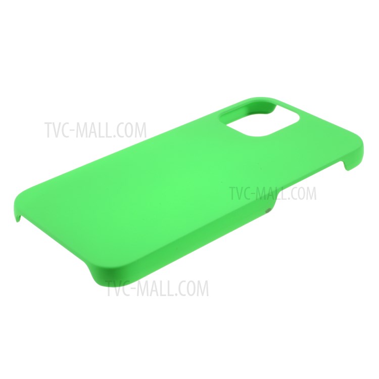 Rubberized Plastic Cell Phone Cover for iPhone 12 Pro 6.1-inch - Green-4