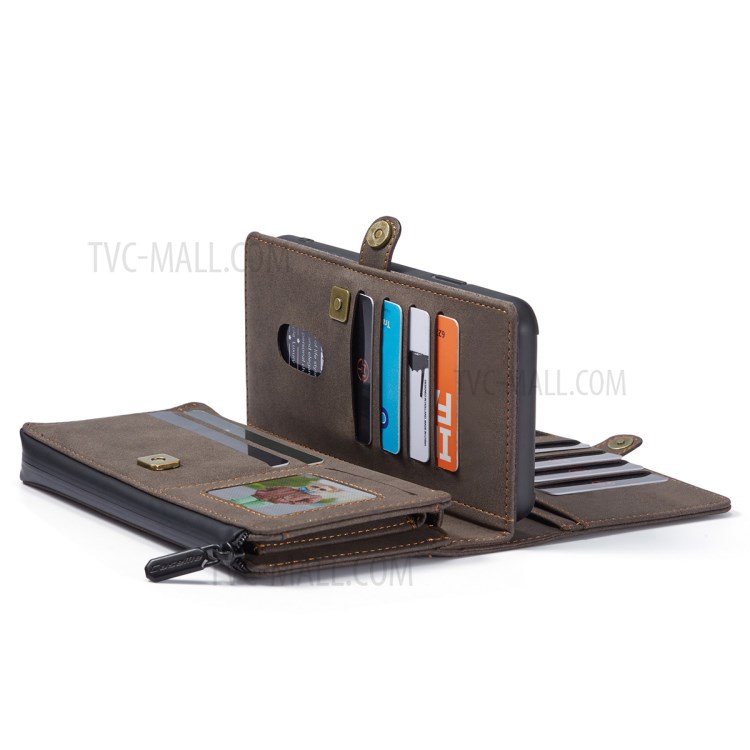 CASEME 018 Series Leather Case for iPhone SE (2nd Generation)/8/7 - Brown-18