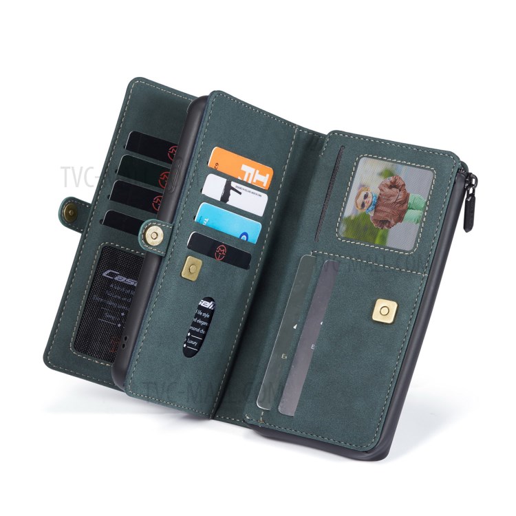 CASEME 018 Series Leather Case for iPhone SE (2nd Generation)/8/7 - Green-16