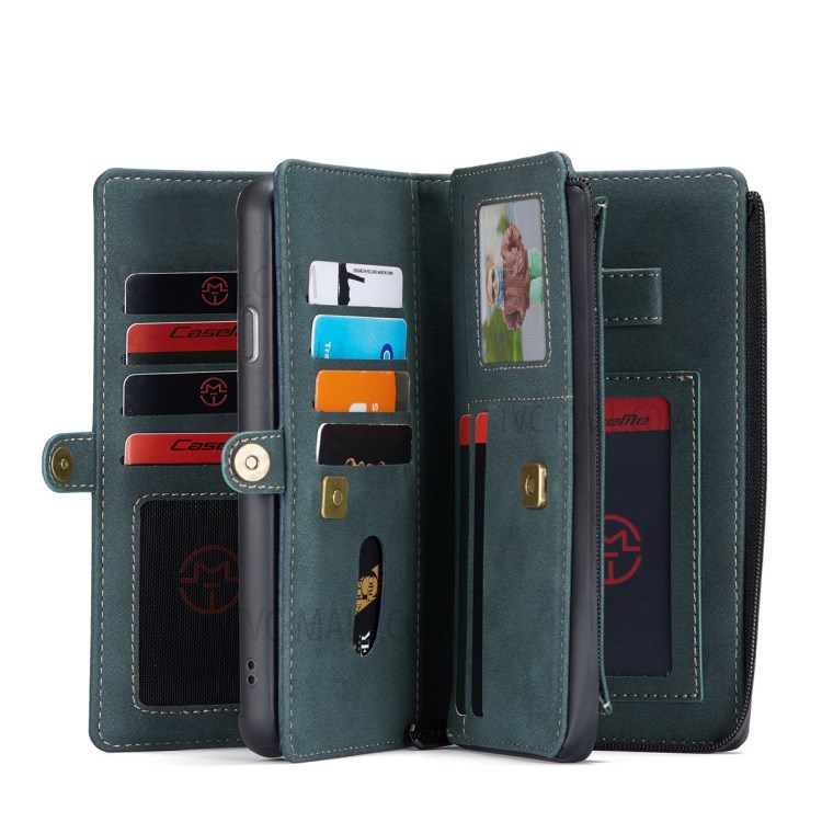 CASEME 018 Series Leather Case for iPhone SE (2nd Generation)/8/7 - Green-8