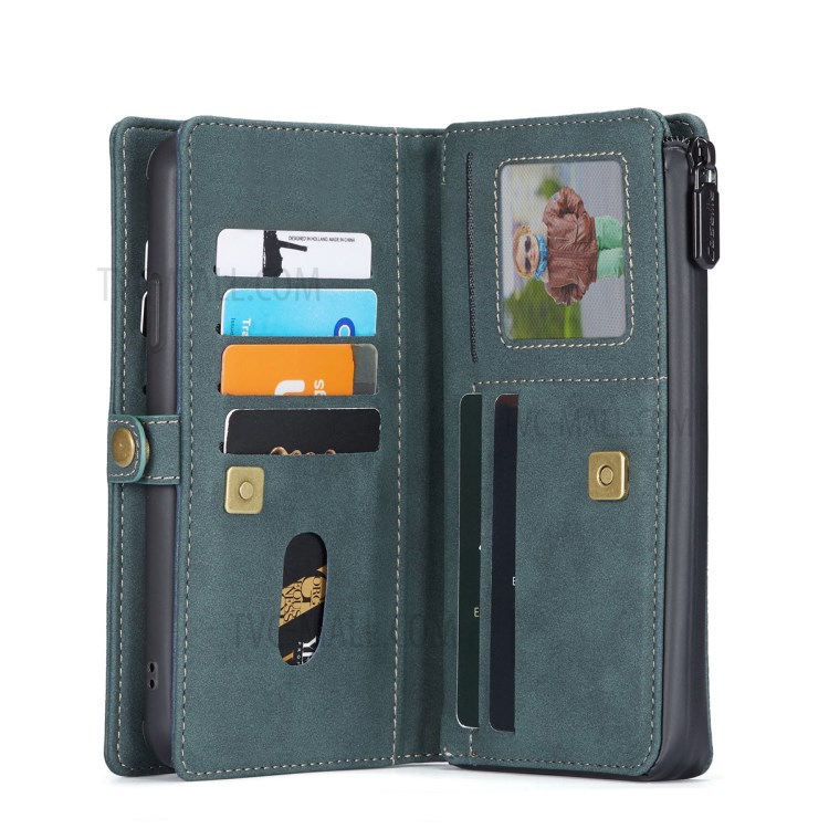 CASEME 018 Series Leather Case for iPhone SE (2nd Generation)/8/7 - Green-9