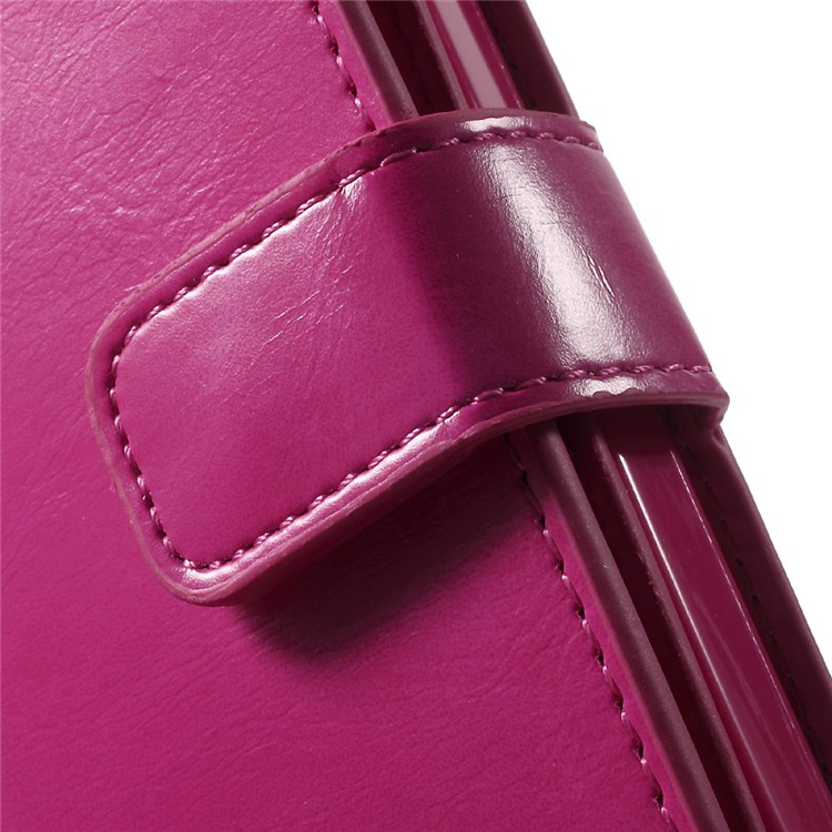 MERCURY GOOSPERY Mansoor Wallet Leather Shell for iPhone SE/5s/5 - Rose-8