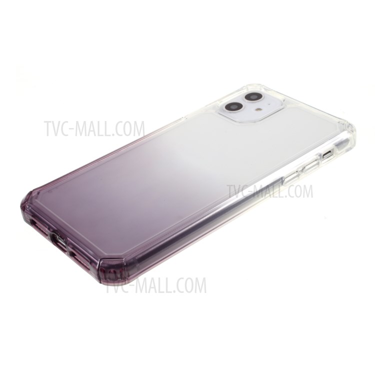 ROAR Gradient Color Anti-drop TPU Shell Case for iPhone 11 6.1 inch - Purple-4