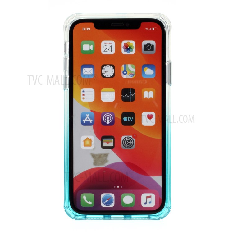 ROAR Gradient Color Anti-drop TPU Shell Case for iPhone 11 6.1 inch - Blue-4