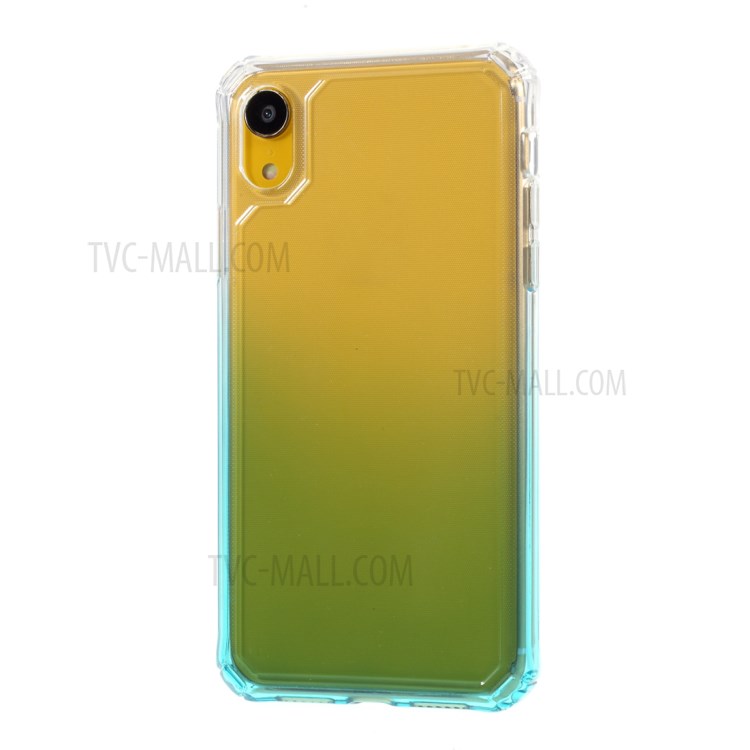 ROAR Gradient Color Shockproof TPU Phone Case for iPhone XR 6.1-inch - Blue-2