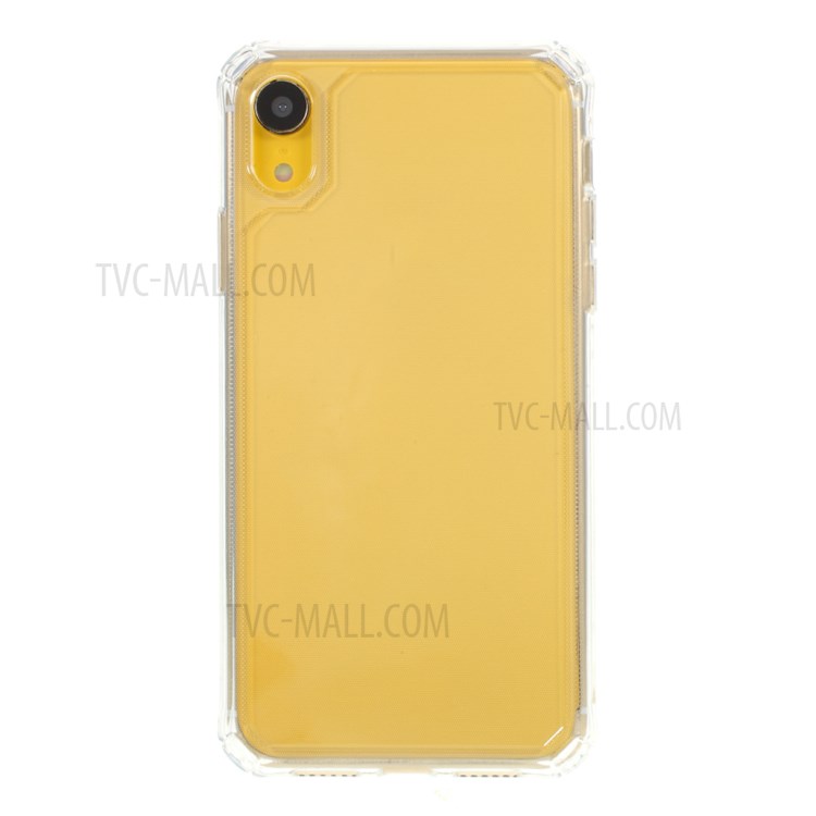 ROAR Gradient Color Shockproof TPU Phone Case for iPhone XR 6.1-inch - Transparent-1