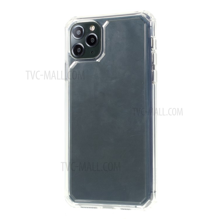 ROAR Gradient Color Shockproof TPU Phone Case for iPhone 11 Pro Max 6.5-inch - Transparent-2