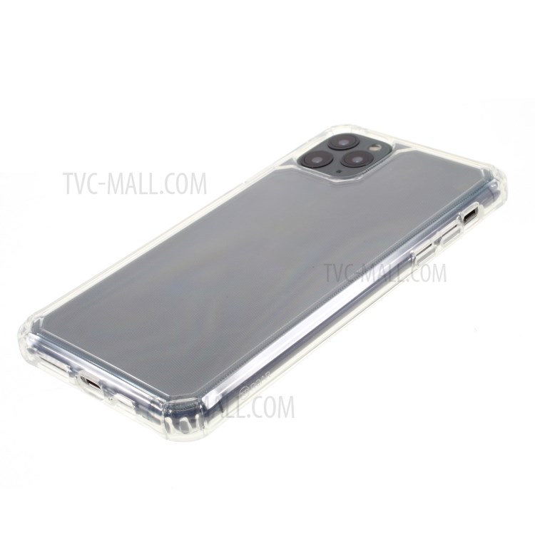ROAR Gradient Color Shockproof TPU Phone Case for iPhone 11 Pro Max 6.5-inch - Transparent-4