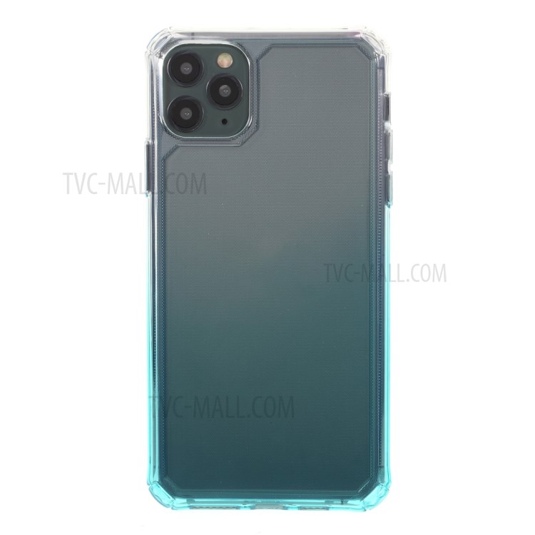 ROAR Gradient Color Shockproof TPU Phone Case for iPhone 11 Pro Max 6.5-inch - Blue-1