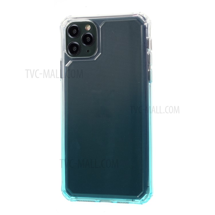 ROAR Gradient Color Shockproof TPU Phone Case for iPhone 11 Pro Max 6.5-inch - Blue-2