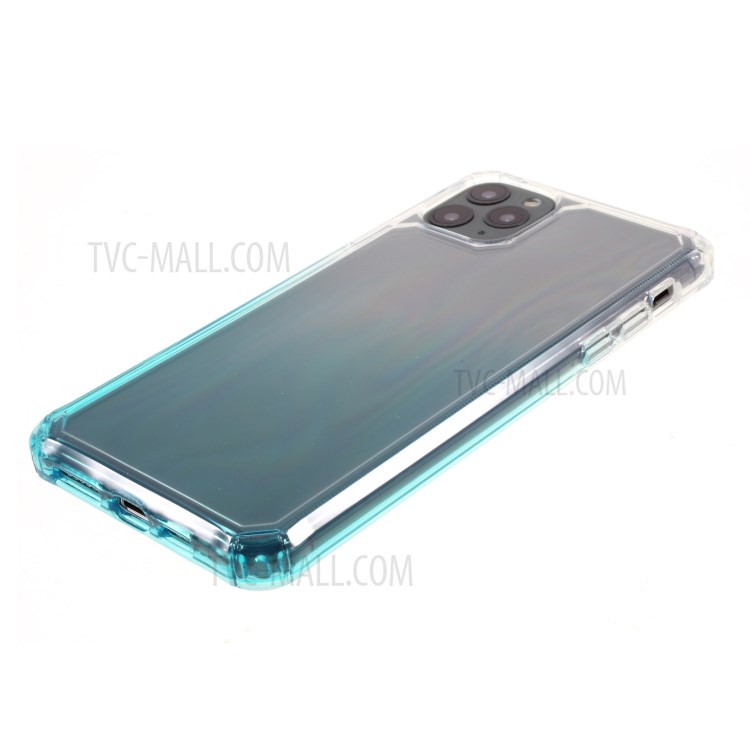 ROAR Gradient Color Shockproof TPU Phone Case for iPhone 11 Pro Max 6.5-inch - Blue-4